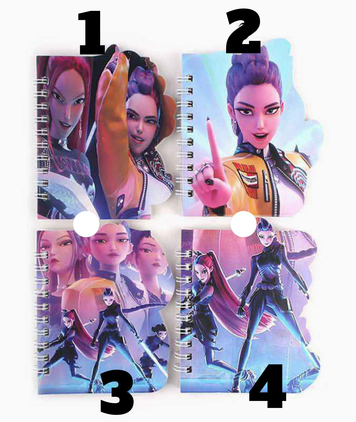 Kpop Demon Hunters Huntrix Printed Notebook