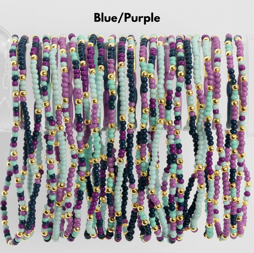 2mm Assorted Stretch Bracelets- Build your stack