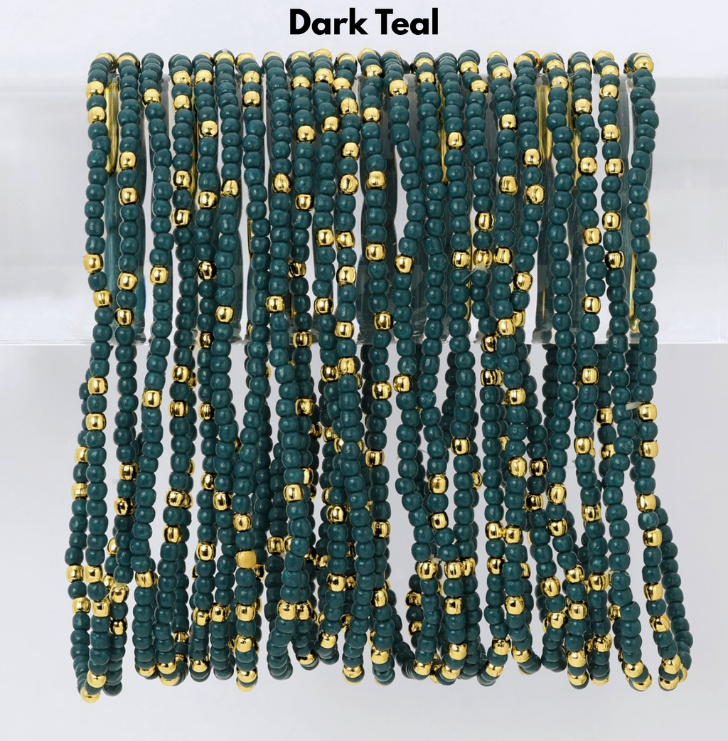 2mm Assorted Stretch Bracelets- Build your stack