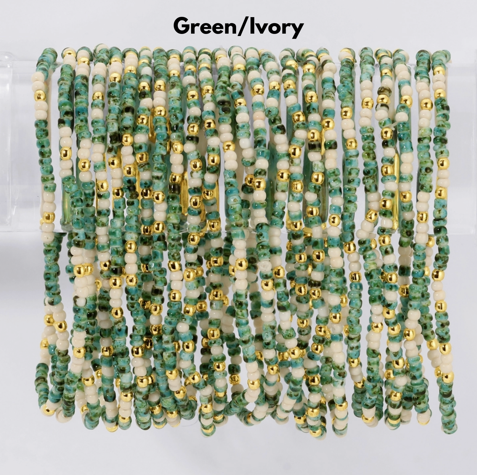 2mm Assorted Stretch Bracelets- Build your stack