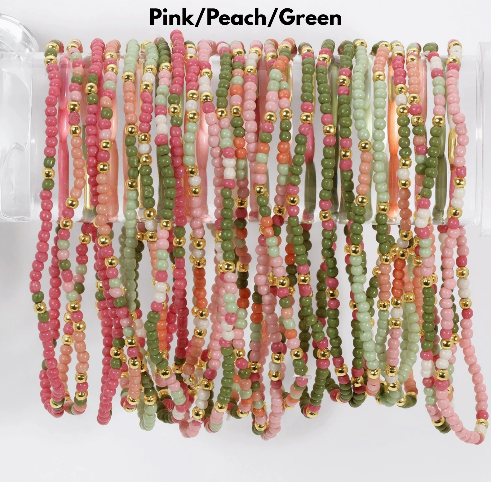 2mm Assorted Stretch Bracelets- Build your stack