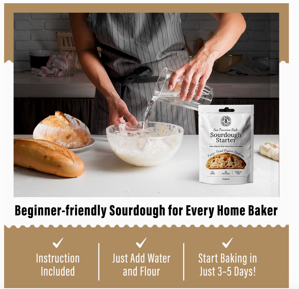 Organic Non-Gmo, Freeze Dried, Sourdough Starter