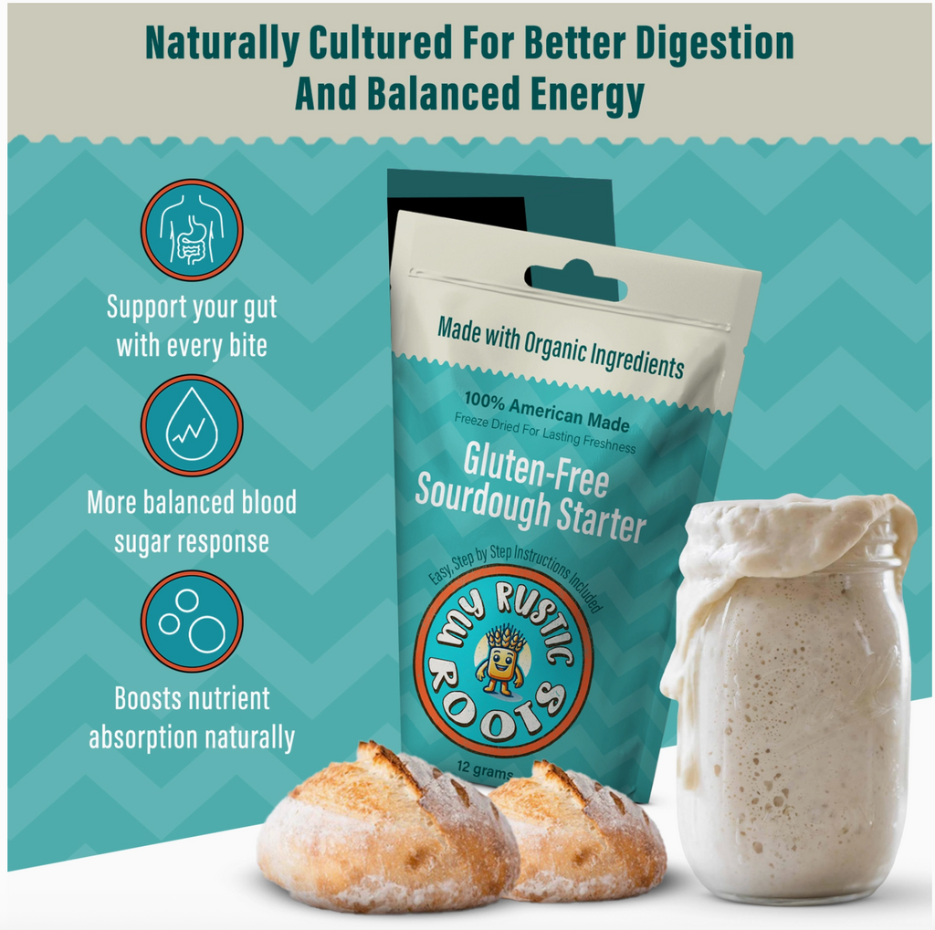 Organic, Non Gmo Gluten Free Sourdough Starter