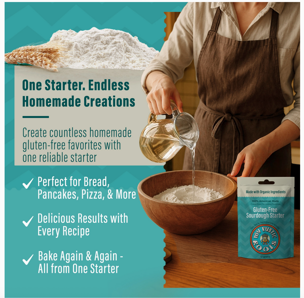 Organic, Non Gmo Gluten Free Sourdough Starter