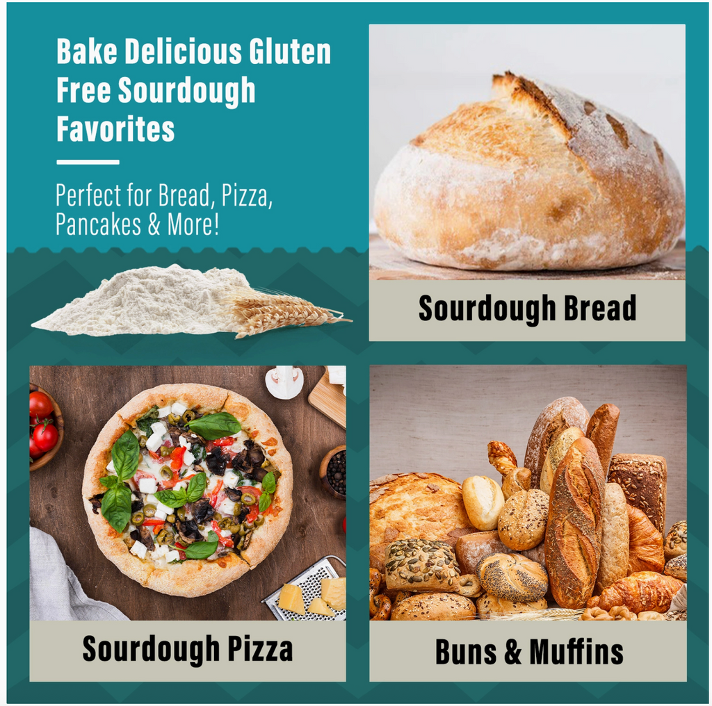 Organic, Non Gmo Gluten Free Sourdough Starter