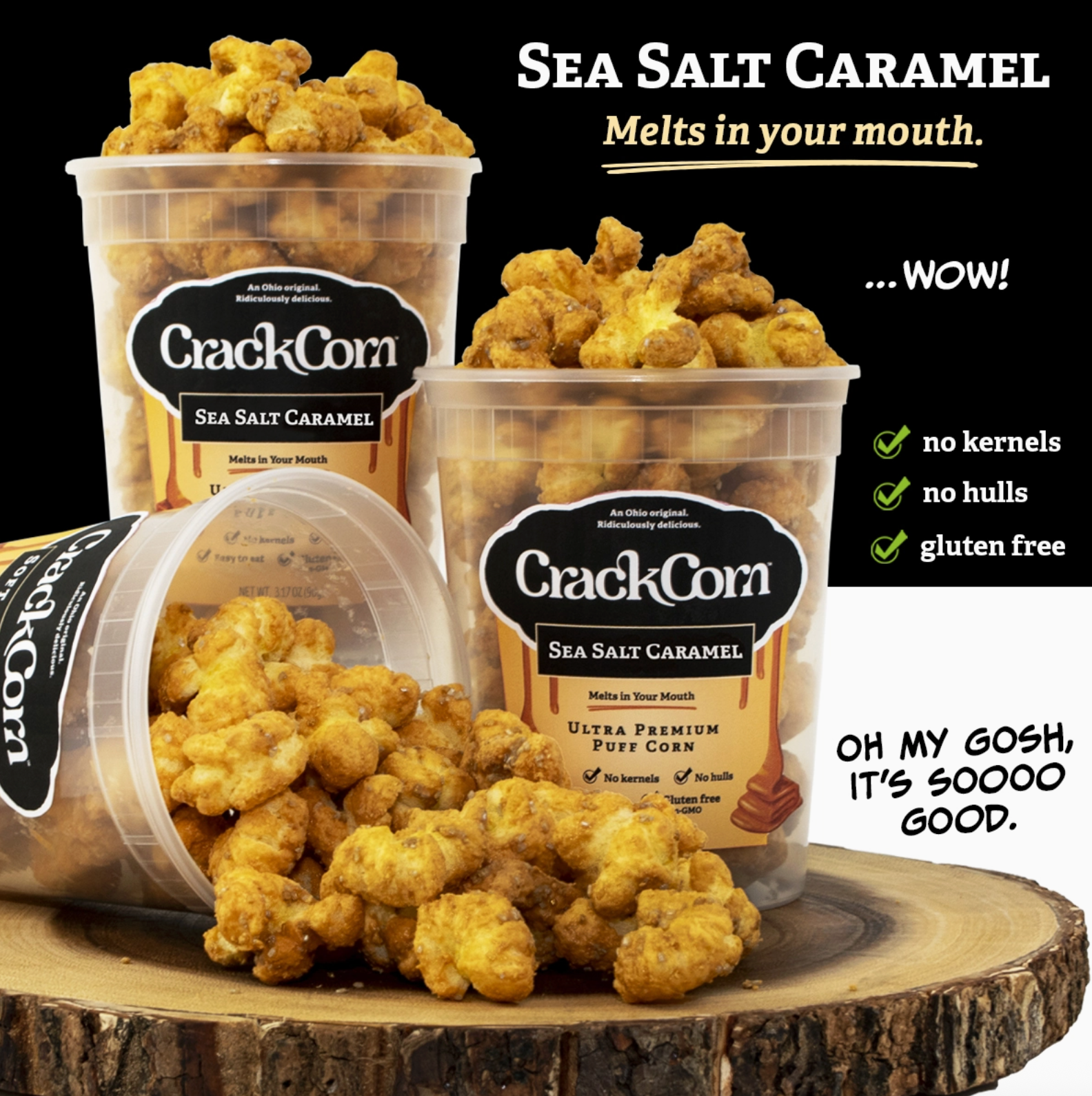 Crack Corn / Puffy Pop- 4oz