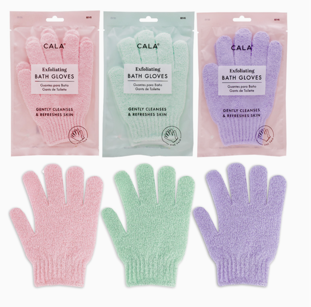 Cala Exfoliating Bath Gloves