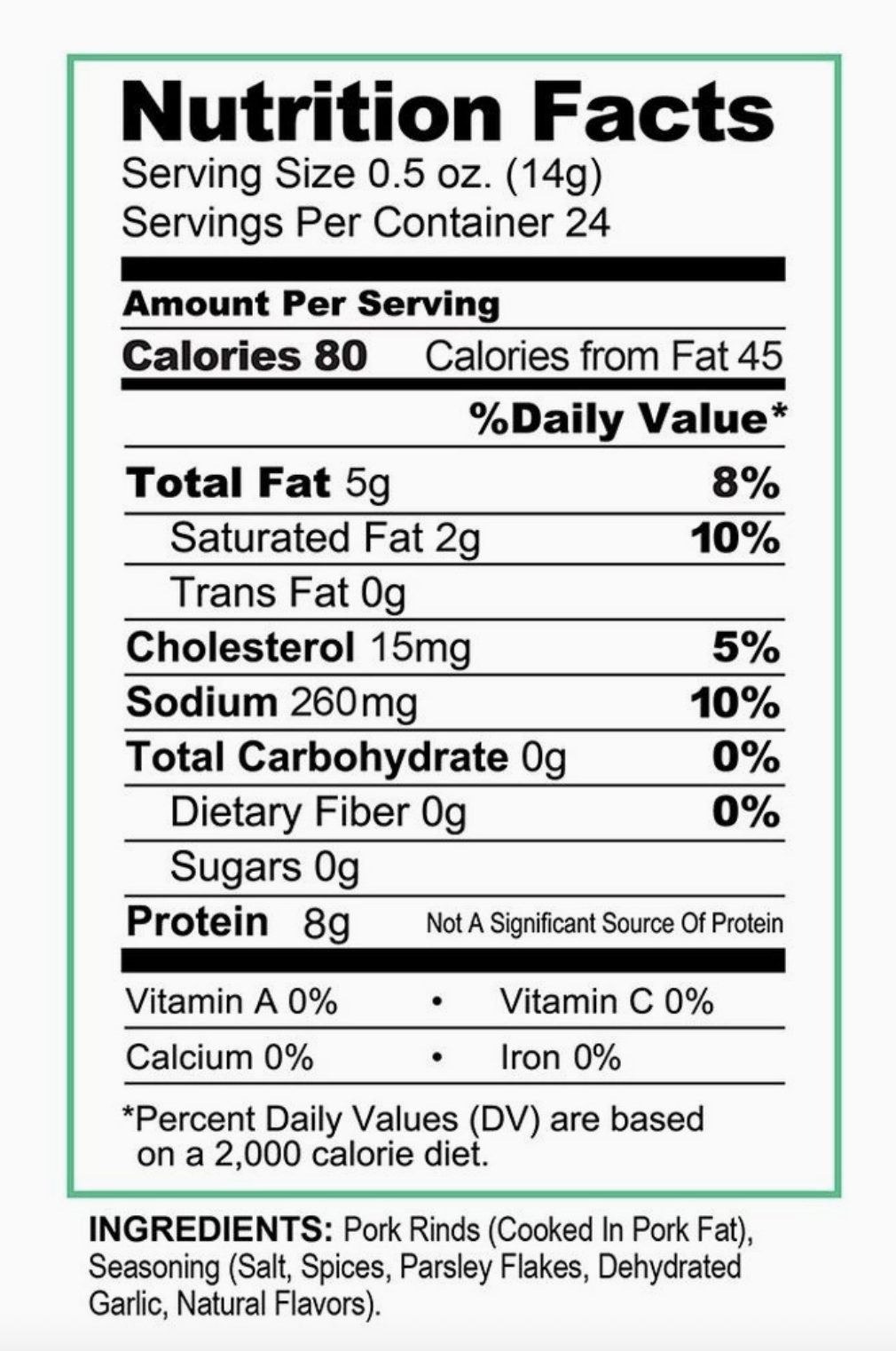 Pork King Good Pork Rinds Crumbs- 12oz