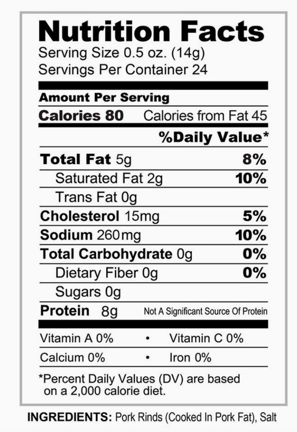 Pork King Good Pork Rinds Crumbs- 12oz