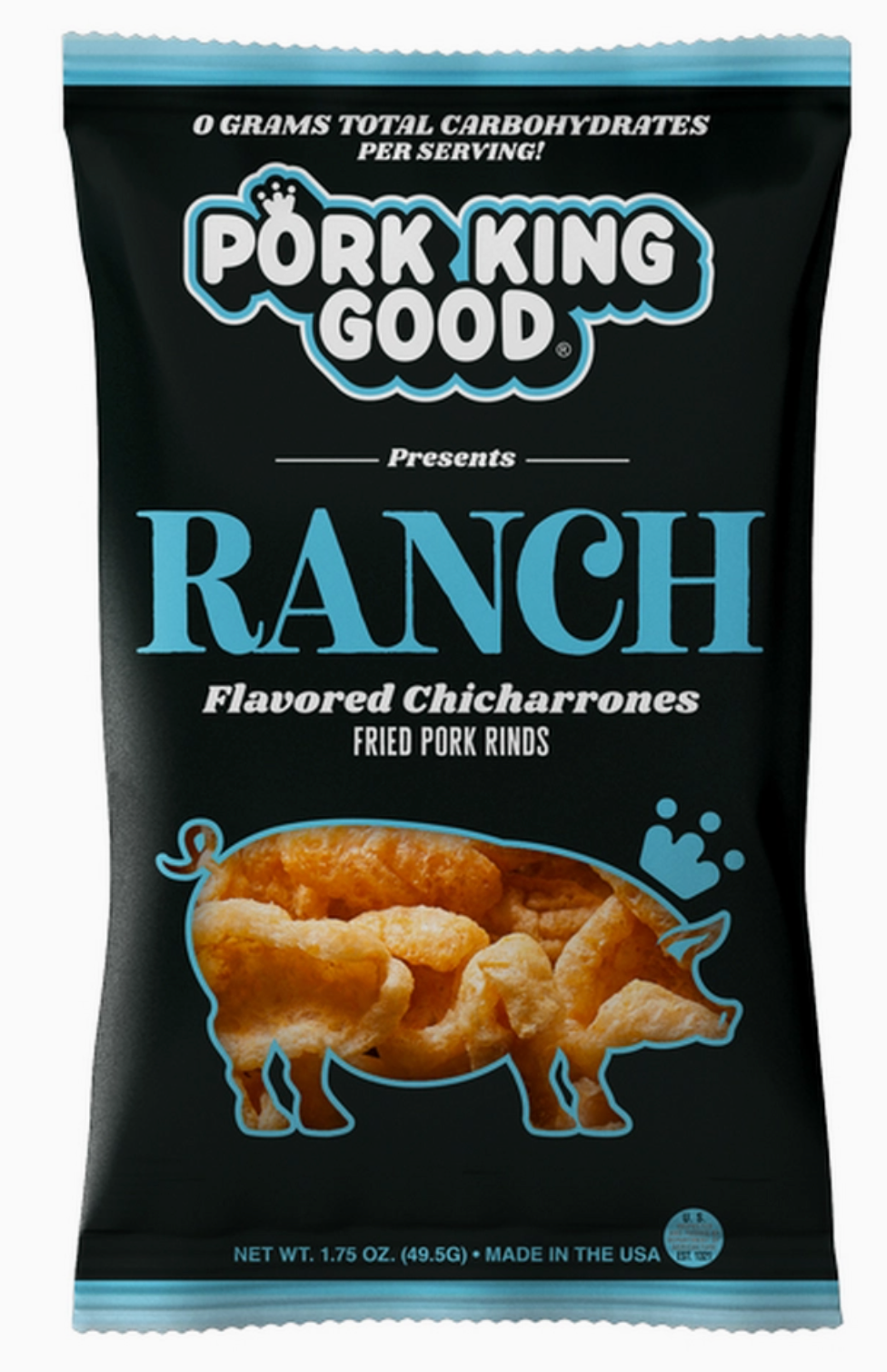 Pork King Good Pork Rinds 1.75oz Bag