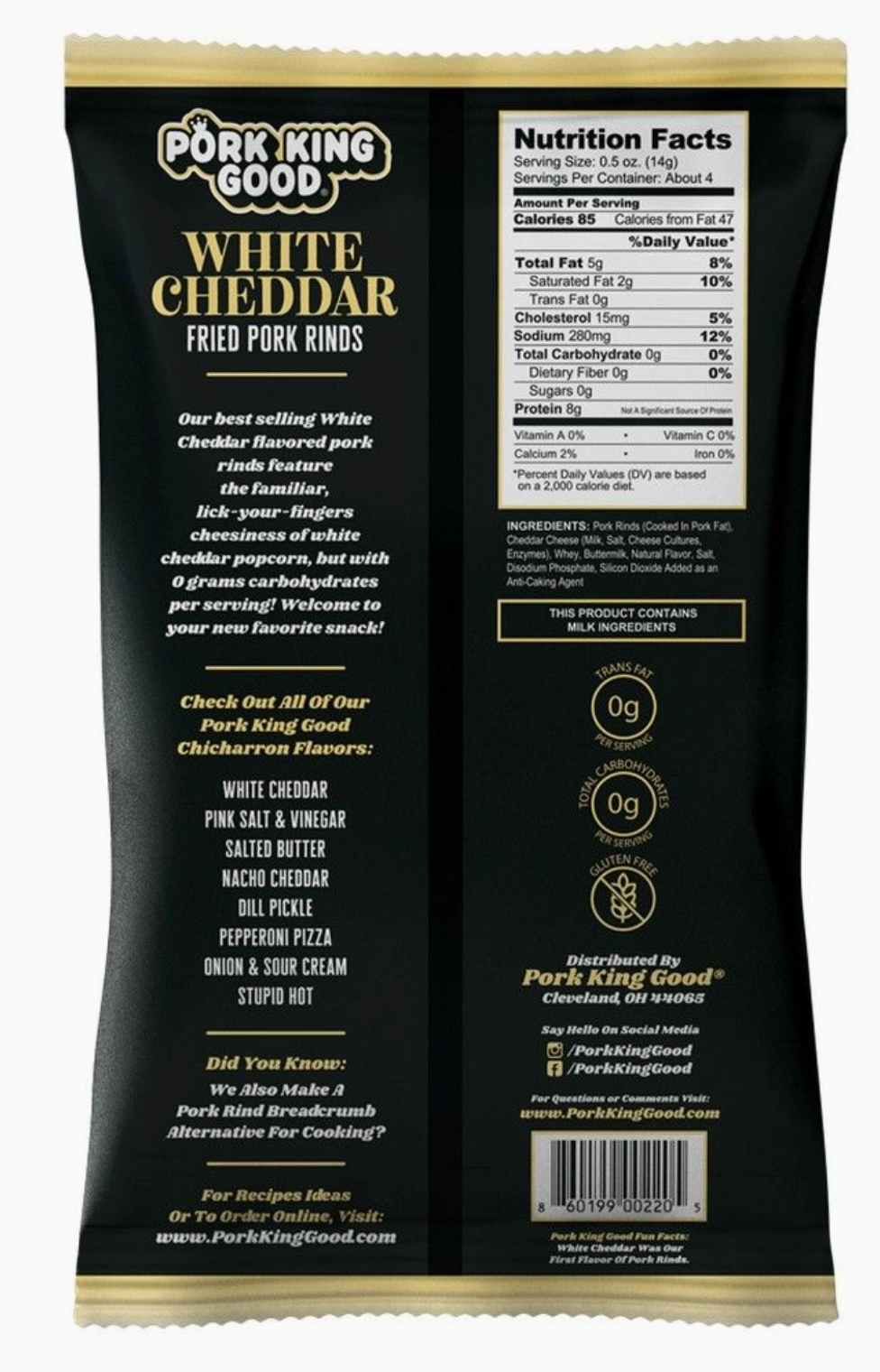 Pork King Good Pork Rinds 1.75oz Bag