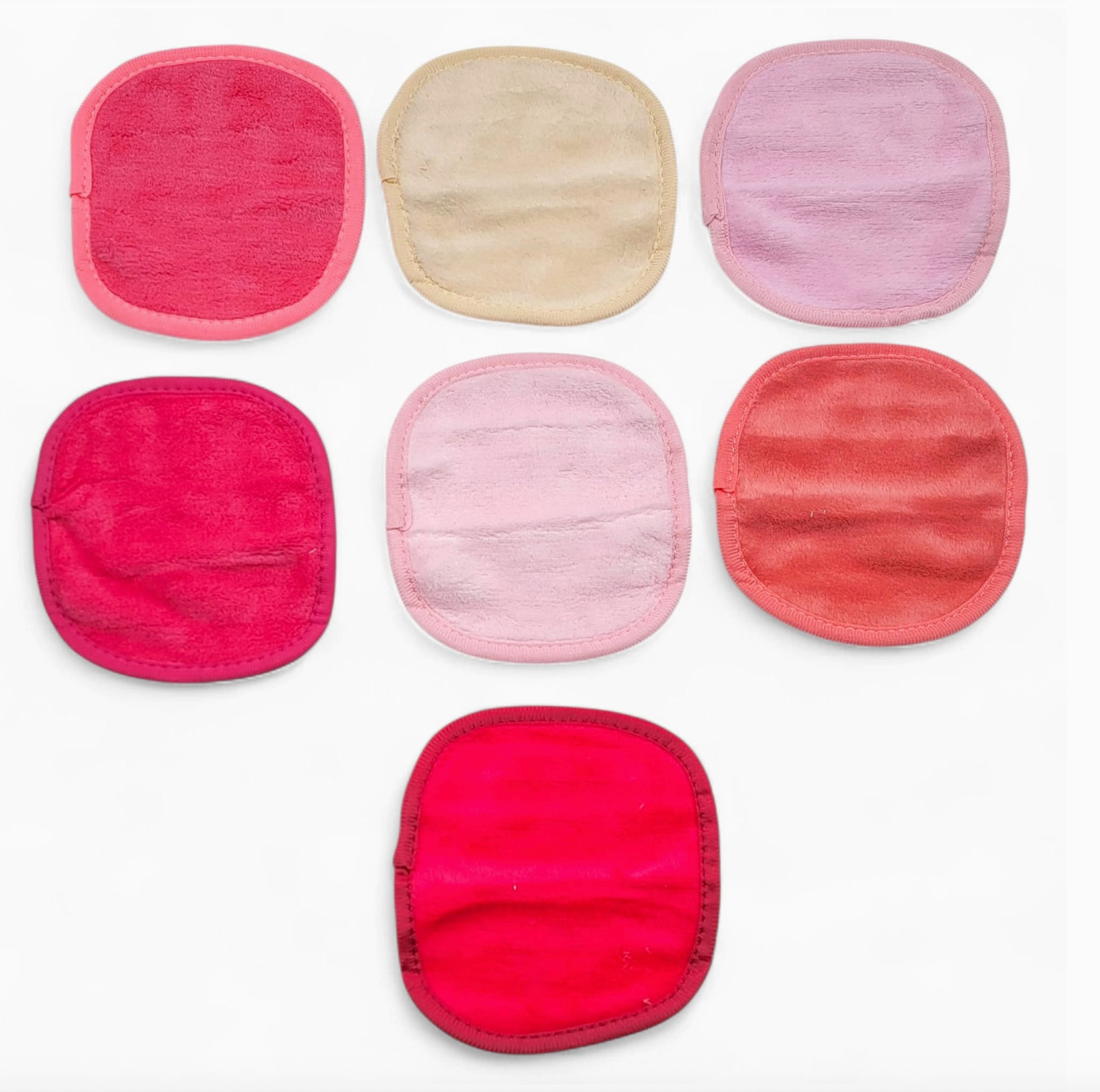 Illuminate Round Microfiber Facial Cloths 7-Piece
