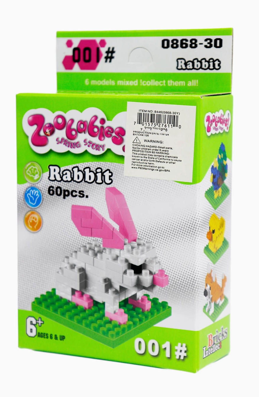 Animal Pals Diy Building Block Craft Kit