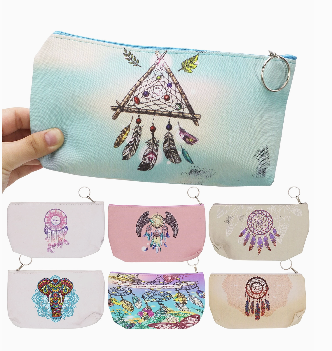 Boho Dream Catcher Clutch Bag - Mystery Design