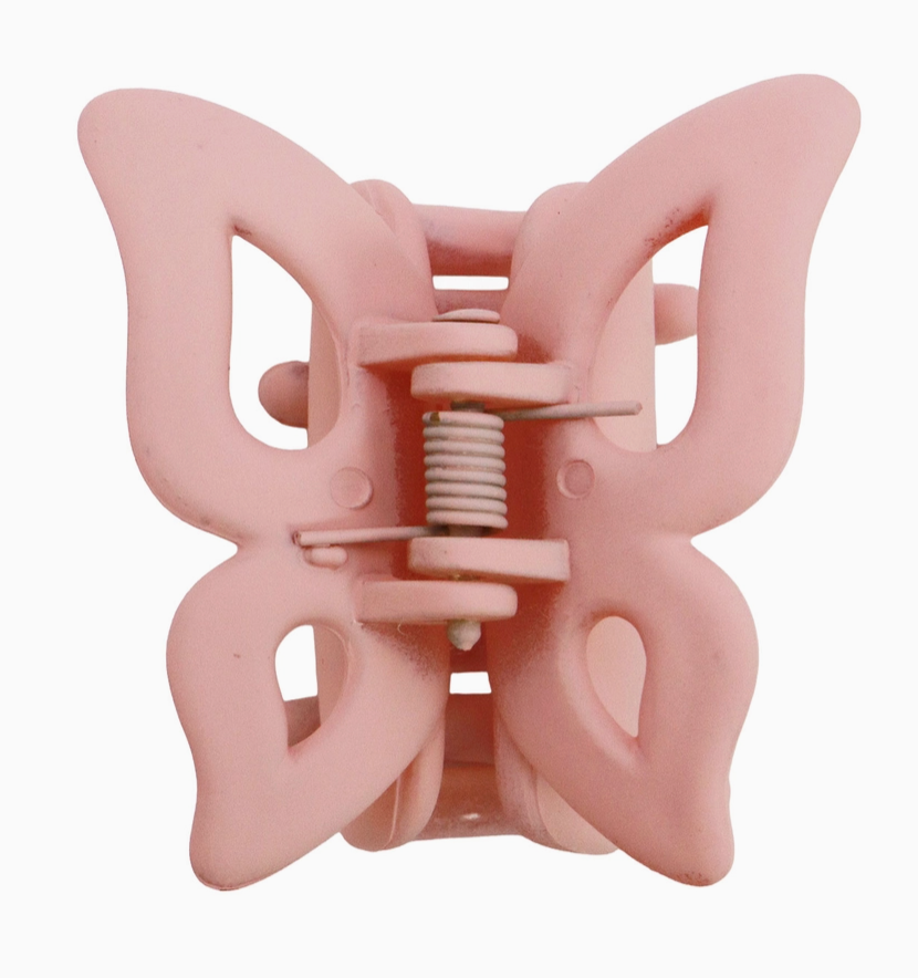 Vibrant Neutral Mini Butterfly Matte Hair Claw