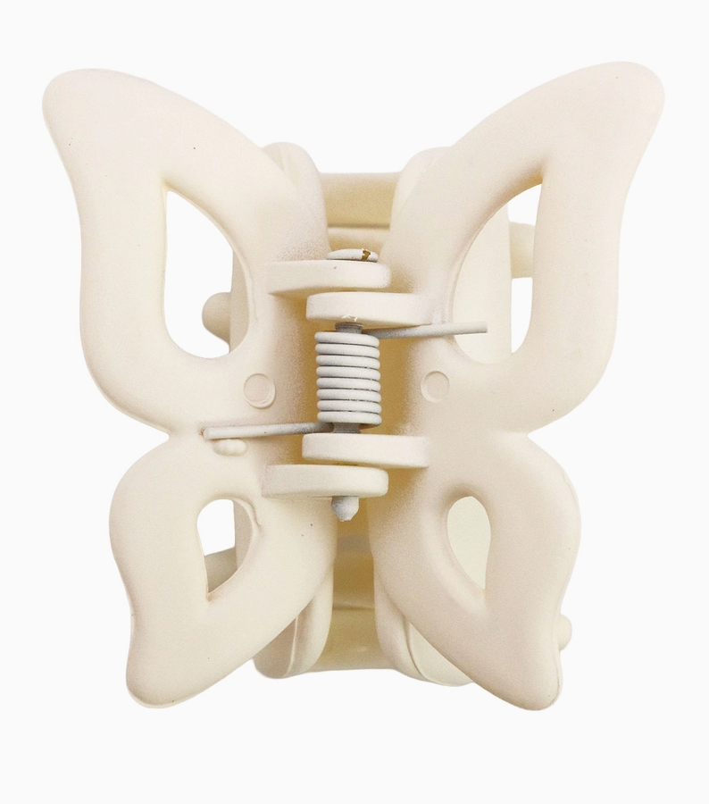 Vibrant Neutral Mini Butterfly Matte Hair Claw