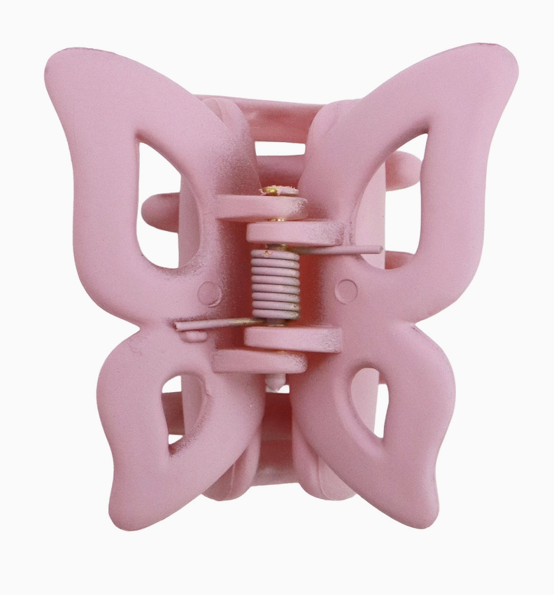 Vibrant Neutral Mini Butterfly Matte Hair Claw