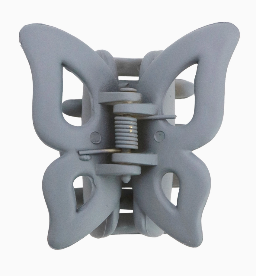 Vibrant Neutral Mini Butterfly Matte Hair Claw