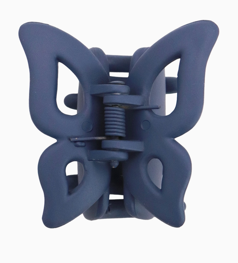 Vibrant Neutral Mini Butterfly Matte Hair Claw