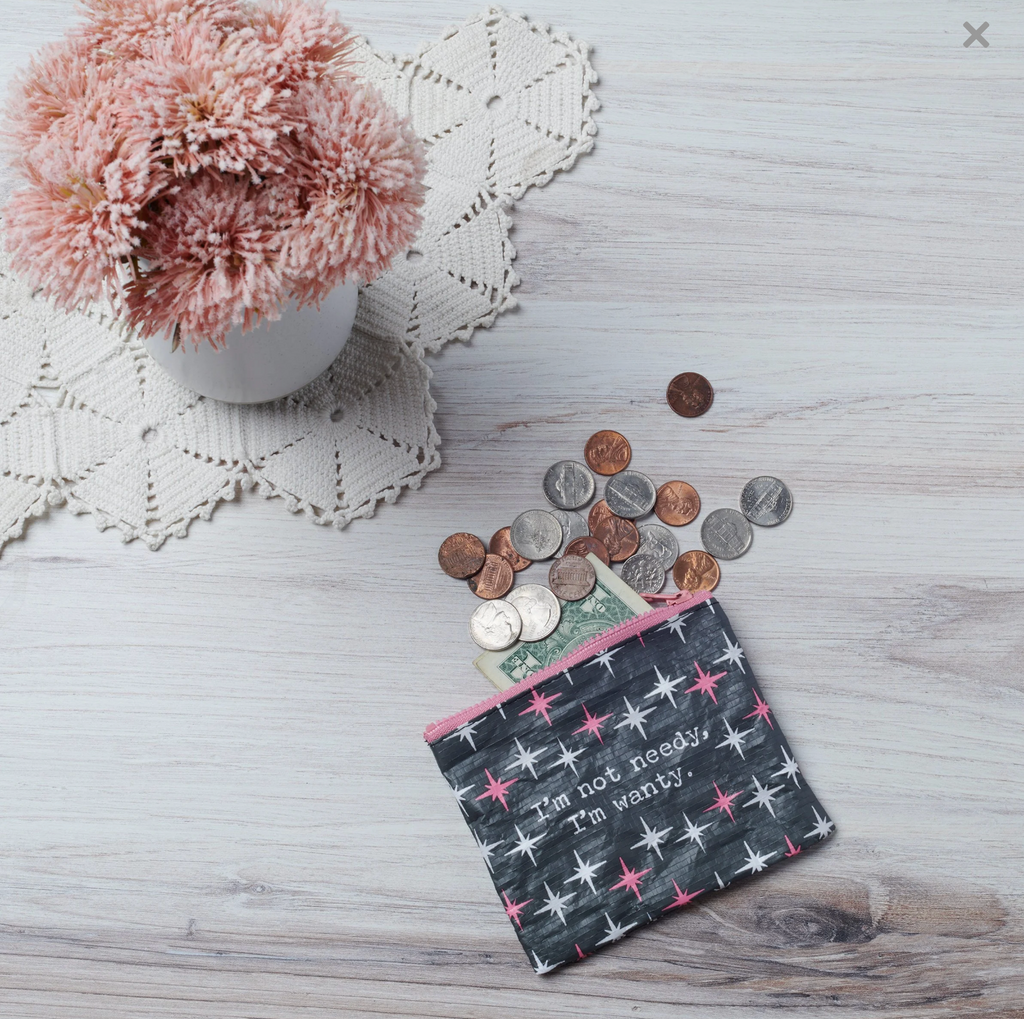 I'm Wanty Zipper Wallet