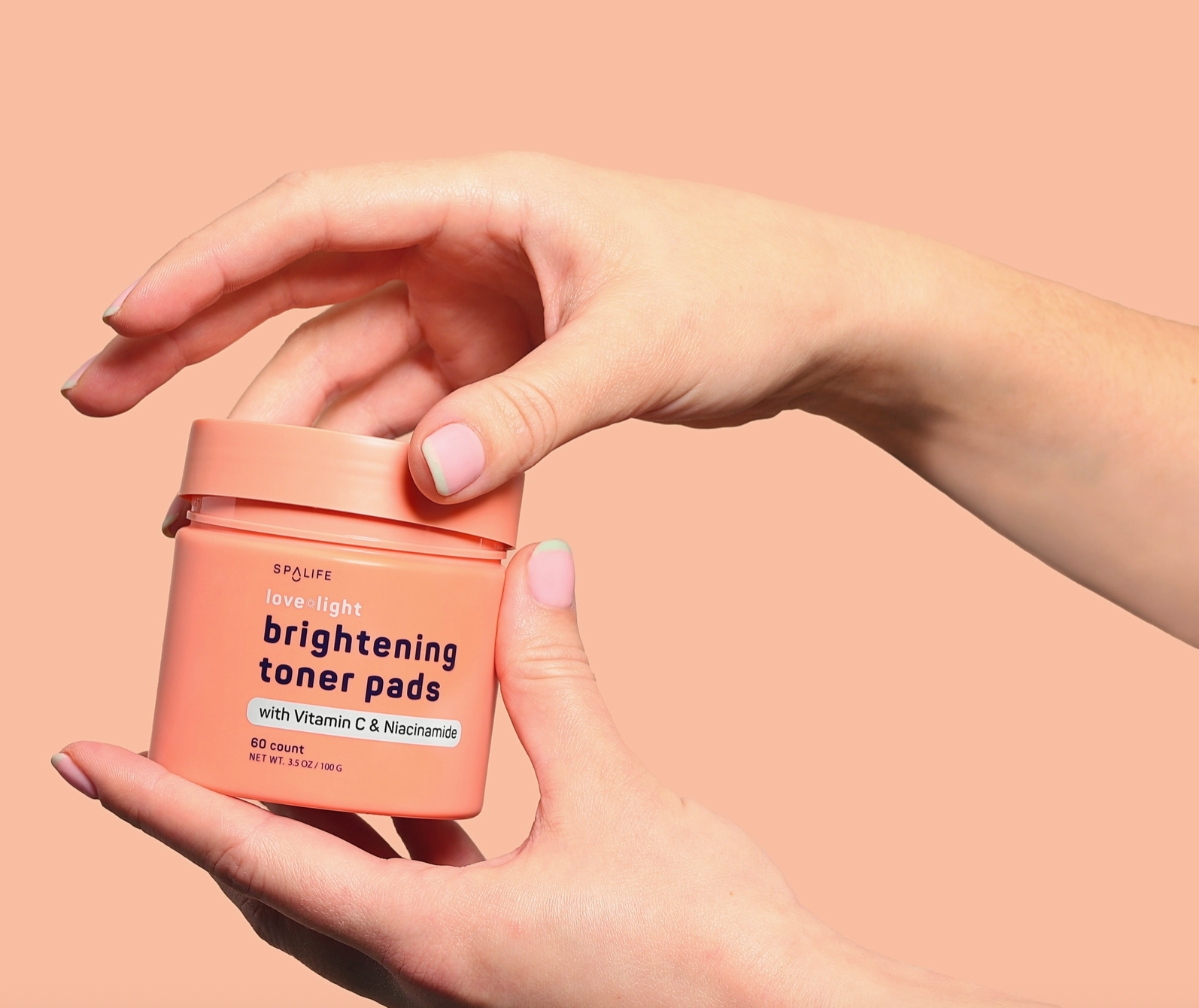 Love + Light Brightening Toner Pads - 60 Count