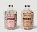 Petal-Infused Effervescent Mineral Bath Salts