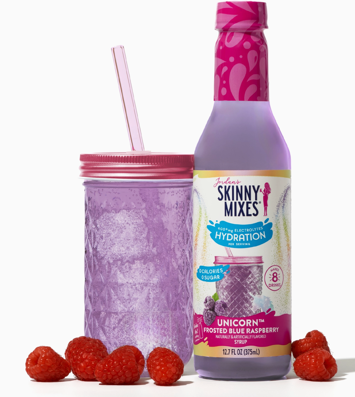 Sugar Free Hydration Syrup with Electrolytes 375 Ml