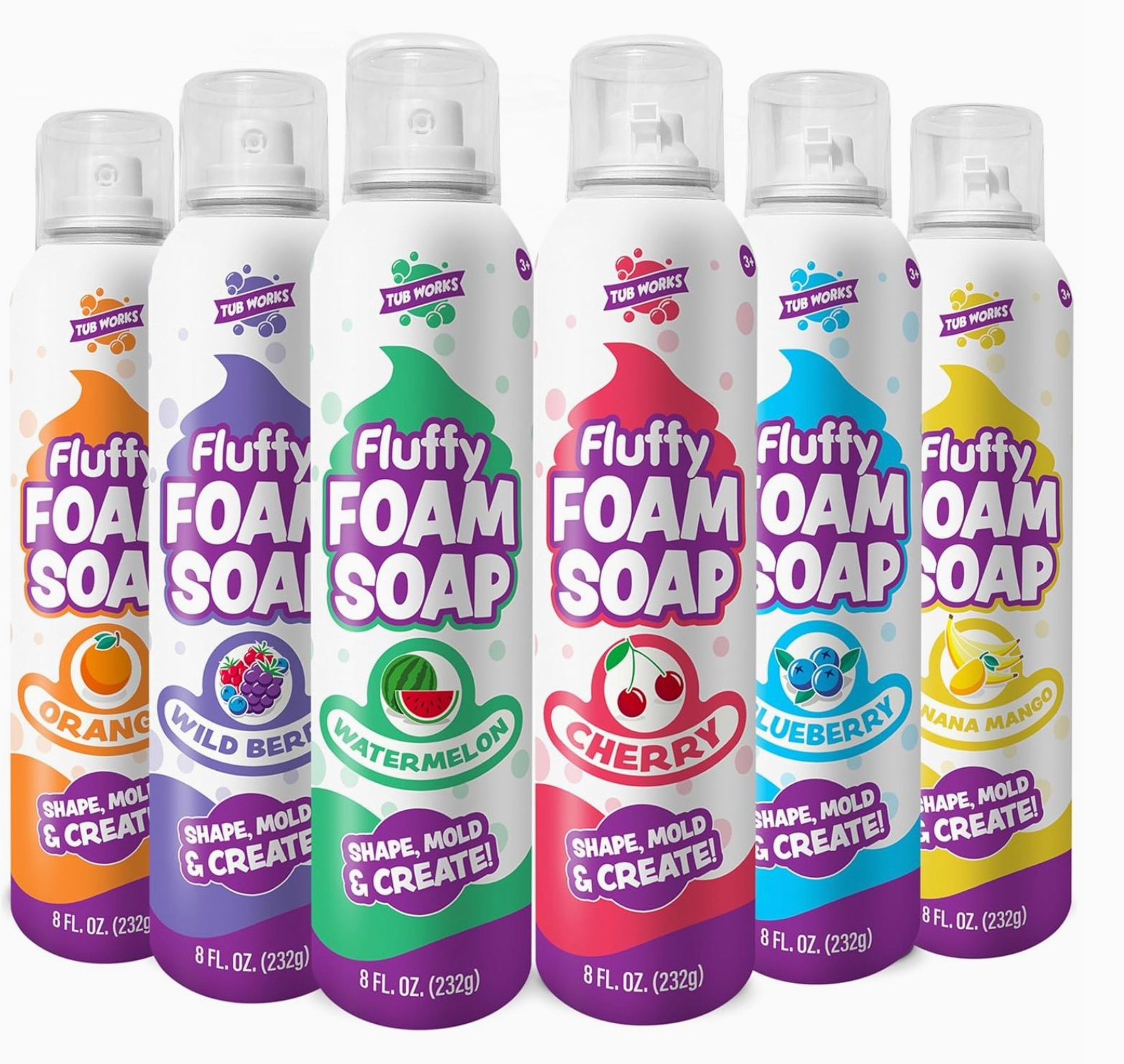 Tub Works® Fluffy Foam Soap