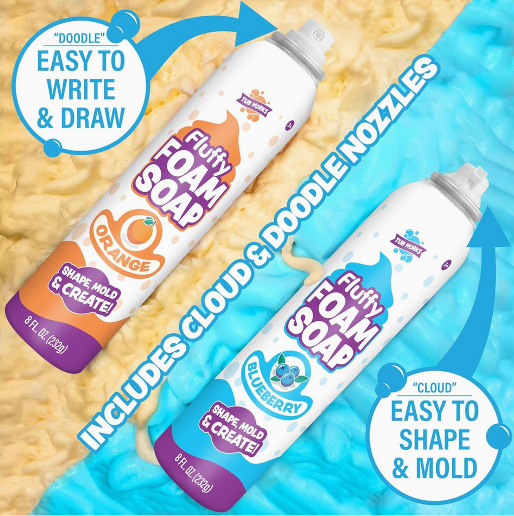 Tub Works® Fluffy Foam Soap