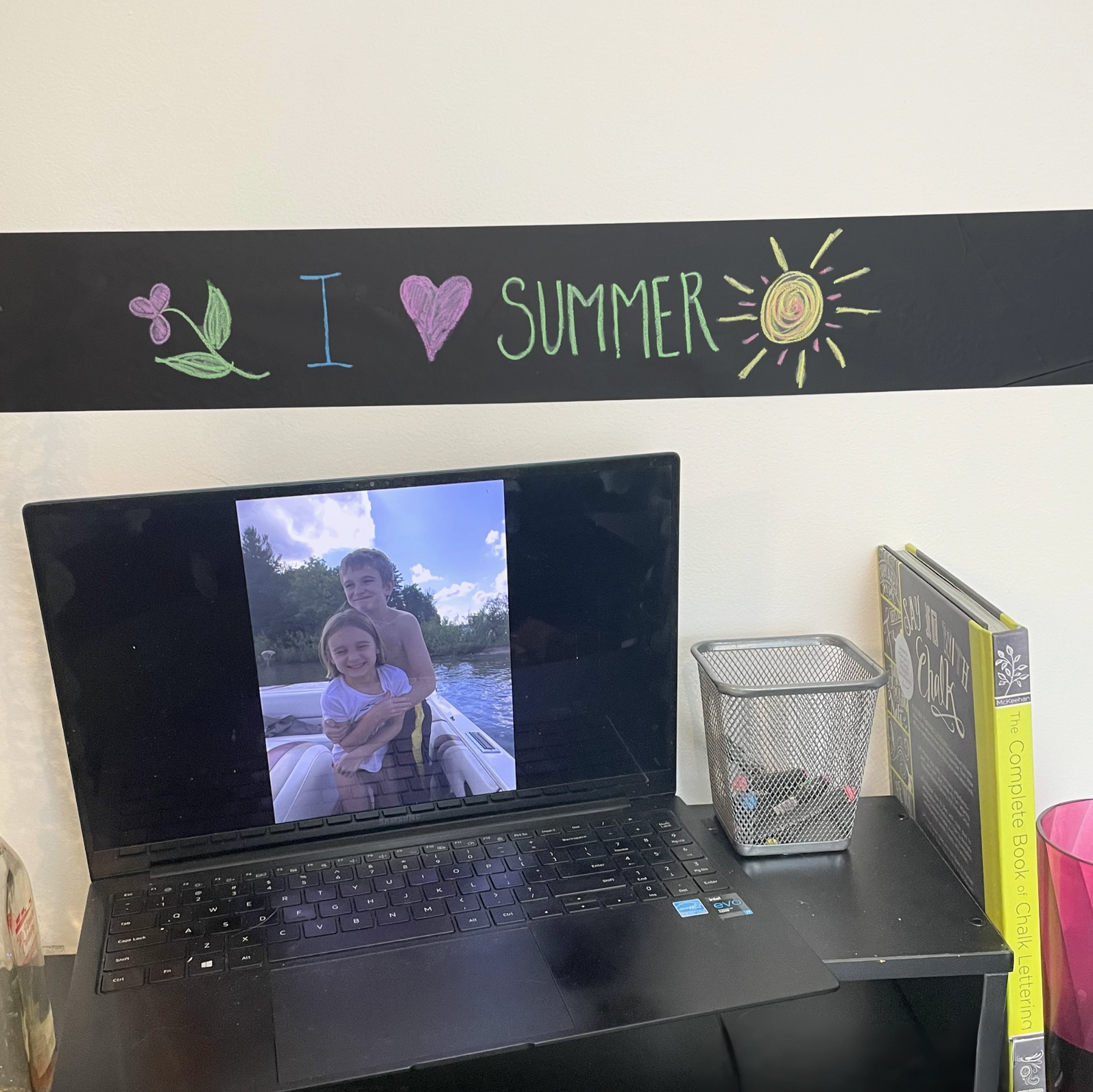 Coloring Border + Crayons