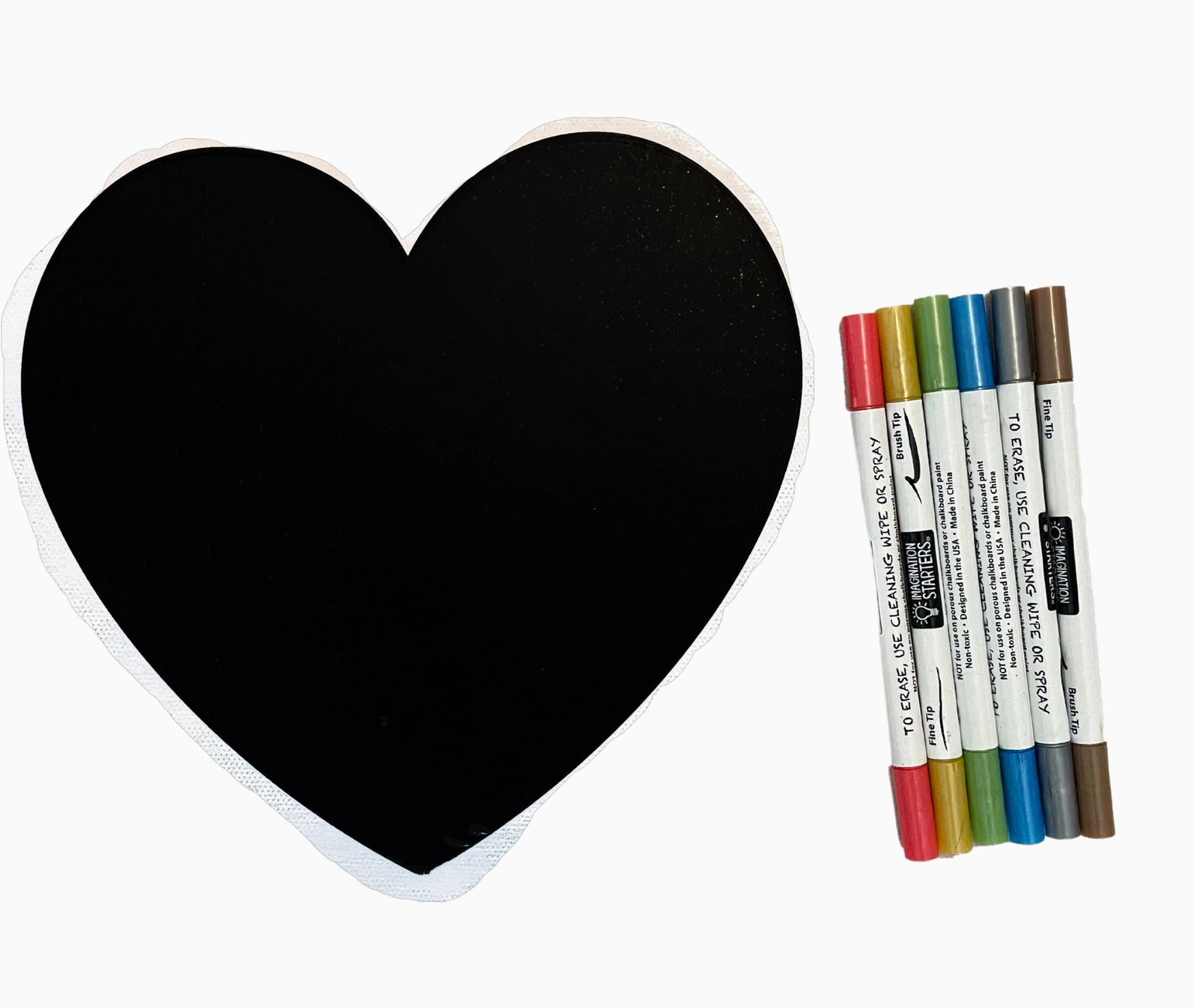 Heart Memo Board + Markers