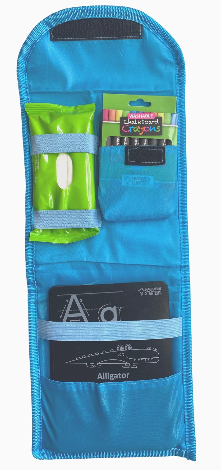 Reusable Coloring Alphabet Flash Card Go Set