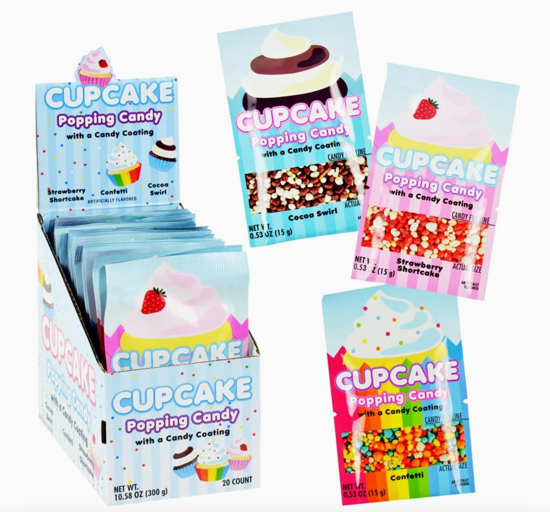 Cupcake Popping Candy