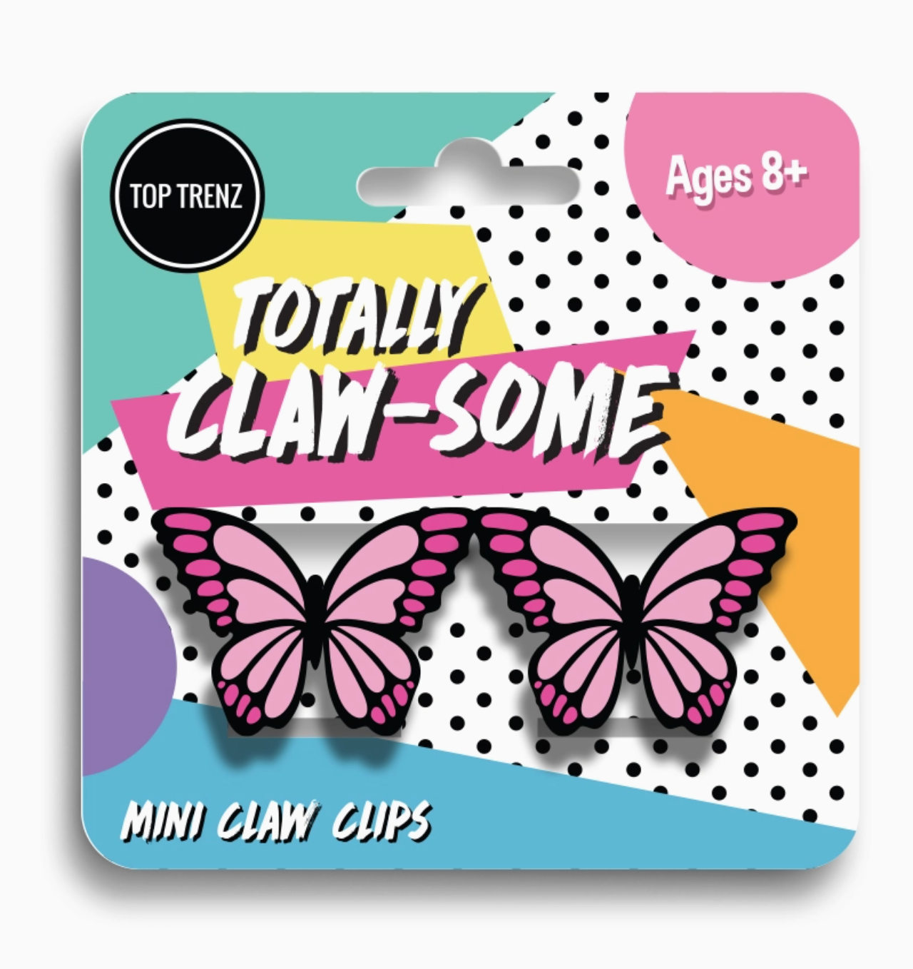 Mini Butterfly Claw Clips