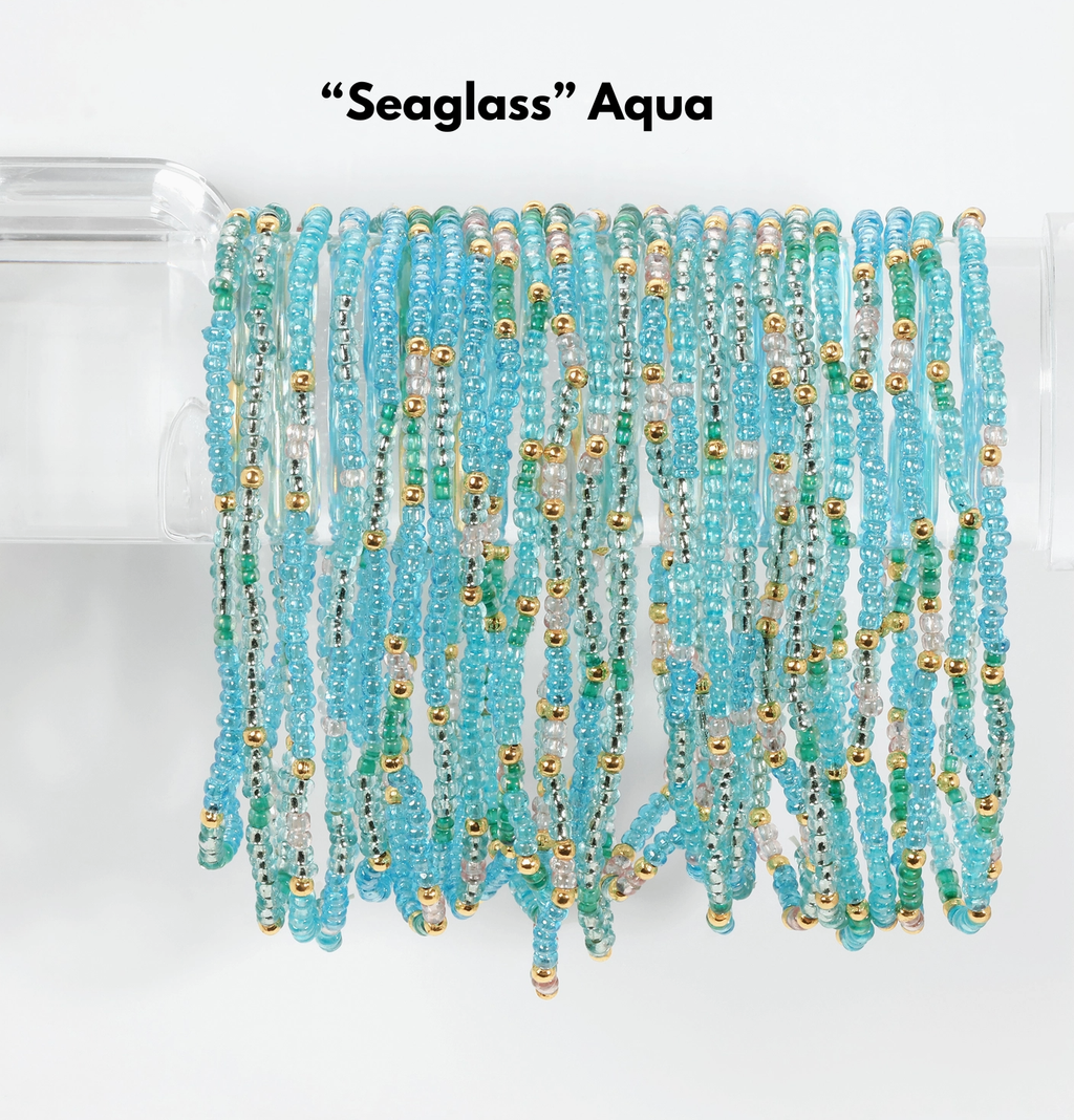 2mm Assorted Stretch Bracelets- Build your stack