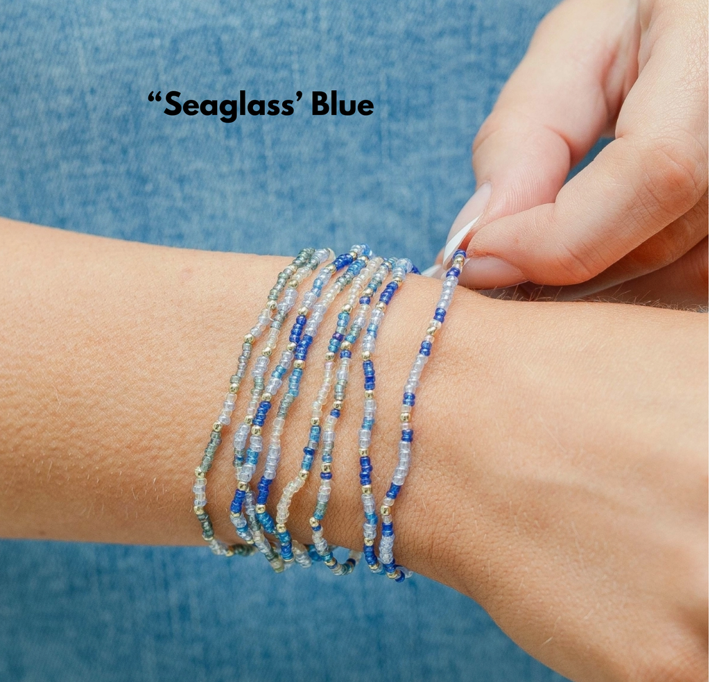 2mm Assorted Stretch Bracelets- Build your stack